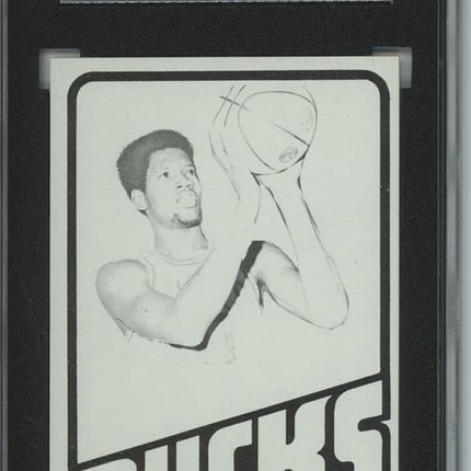 1972 Topps #42 Bob Dandridge 9 card progressive proof. 19a