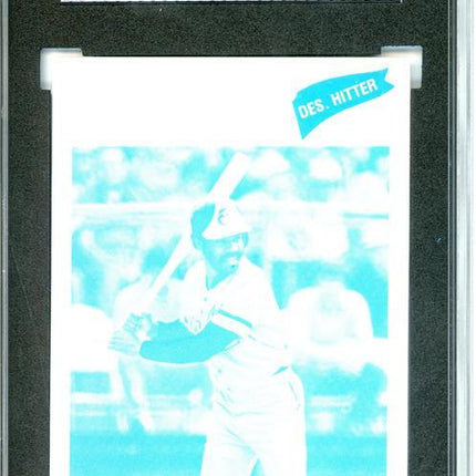 1977 Topps #414 Tommy Harper 9 card progressive proof. 23a