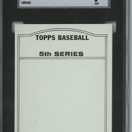 1972 Topps #478  Checklist 6 card progressive proof. 54a