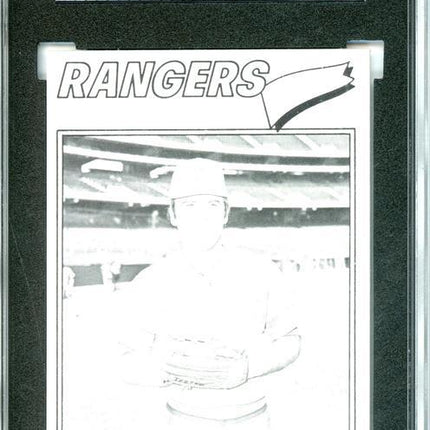 1977 Topps #137 Jeff Terpko 9 card progressive proof. 12a