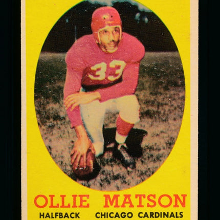 1958 Topps Football #127 Ollie Matson Ex++ c04463