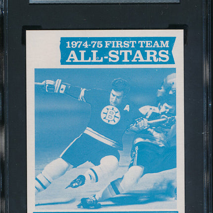 1975/76 Topps Hockey #288 Bobby Orr All Star 11 Card Progressive Proof 75THC01