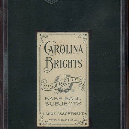 1911 Sweet Caporal T206 Shad Barry Carolina Brights Back SGC 5 Highest Graded