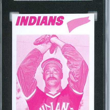 1977 Topps #236 Tom Buskey 9 card progressive proof. 29a