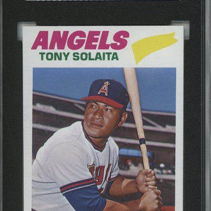 1977 Topps #482 Tony Solaita 9 card progressive proof. 43a