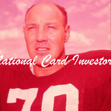 1950's Bob Gain Topps Original Transparencies (3) Browns w/envelope tp00030