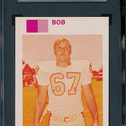 1973 Topps FB 8 Card Progressive Proof #367 Bob Kuechenberg 73TFB10