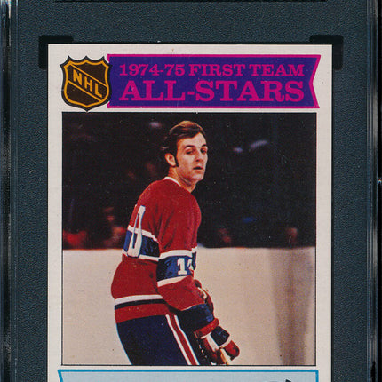 1975/76 Topps Hockey #290 Guy Lafleur All Star 11 Card Progressive Proof 75THC04