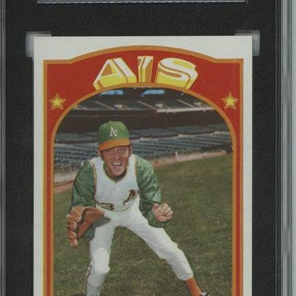 1972 Topps #464 Jim Roland 7 card progressive proof. 11a