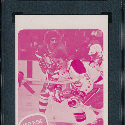 1975/76 Topps Hockey #284 Garnett "Ace" Bailey 11 Card Progressive Proof 75THC10