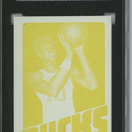 1972 Topps #42 Bob Dandridge 9 card progressive proof. 19a