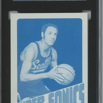 1972 Topps #81 Len Wilkens 9 card progressive proof. 39a