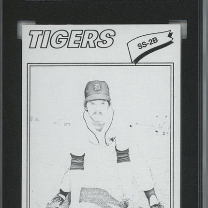 1977 Topps #173 Chuck Scrivener 9 card progressive proof. 41a