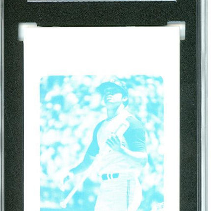 1972 Topps #436 Reggie (Action) Jackson 7 card progressive proof. 37a