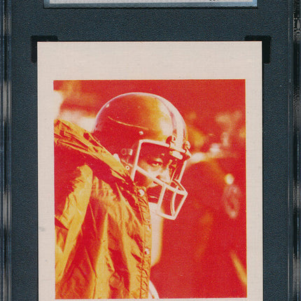 1973 Topps FB 8 Card Progressive Proof #381 Leroy Kelly 73TFB13