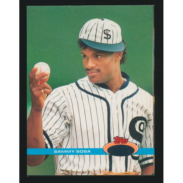 1991 Stadium Club Baseball Oversized Proof #6 Sammy Sosa (Nrmt++) c05111