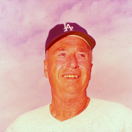Original  AP Press Walter Alston 60's/70's Slide/Transparency Dodgers T0419