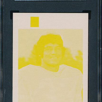 1973 Topps FB 8 Card Progressive Proof #396 Fred Willis 73TFB01