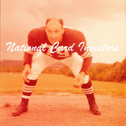 1950's Bob Gain Topps Original Transparencies (5) Browns w/envelope tp00023