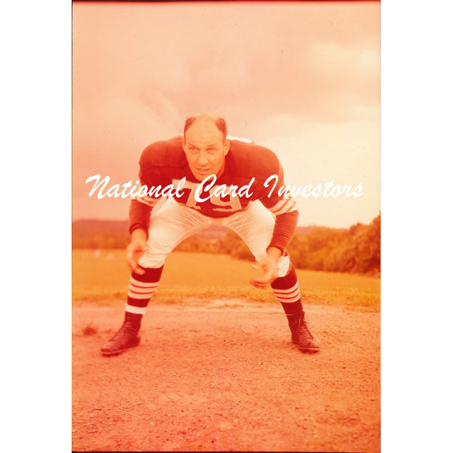 1950's Bob Gain Topps Original Transparencies (5) Browns w/envelope tp00023