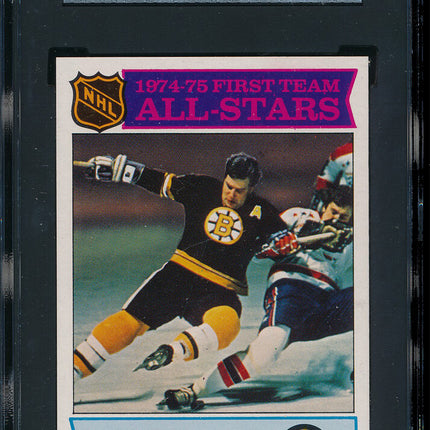 1975/76 Topps Hockey #288 Bobby Orr All Star 11 Card Progressive Proof 75THC01