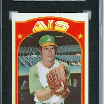 1972 Topps #523 Chuck Dobson 7 card progressive proof. 34a