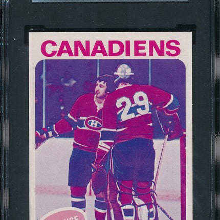 1975/76 Topps Hockey #198 Guy Lapointe 11 Card Progressive Proof 75THC21