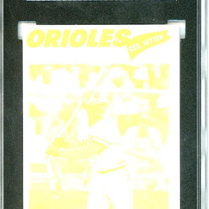 1977 Topps #414 Tommy Harper 9 card progressive proof. 23a