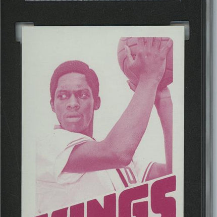 1972 Topps #115 Nate Archibald 9 card progressive proof. 31a