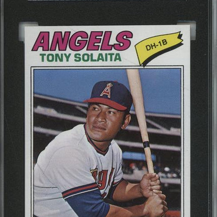 1977 Topps #482 Tony Solaita 9 card progressive proof. 43a