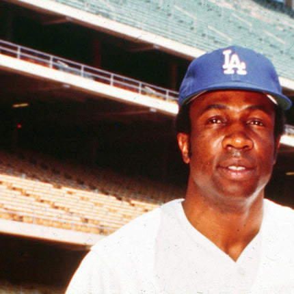 Original UP Frank Robinson 1972 Slide/Transparency Dodgers T0391