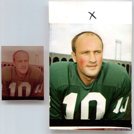 1961 Topps Football Original Flexichrome #149 Al Dorow Titans & more T0203