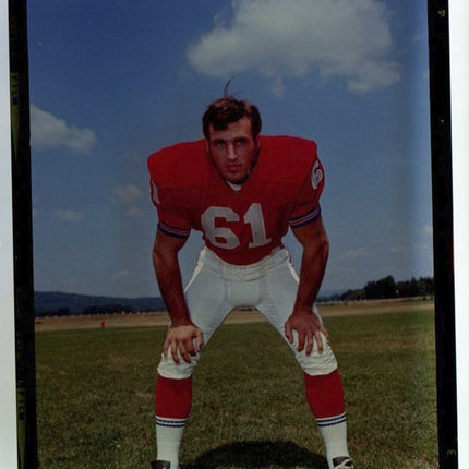 1971 Topps Football Transparency Jerry Elliot Patriots T0268