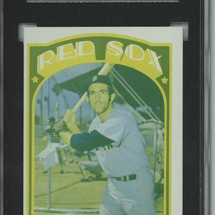 1972 Topps #411 Bob Montgommery 7 card progressive proof. 42a