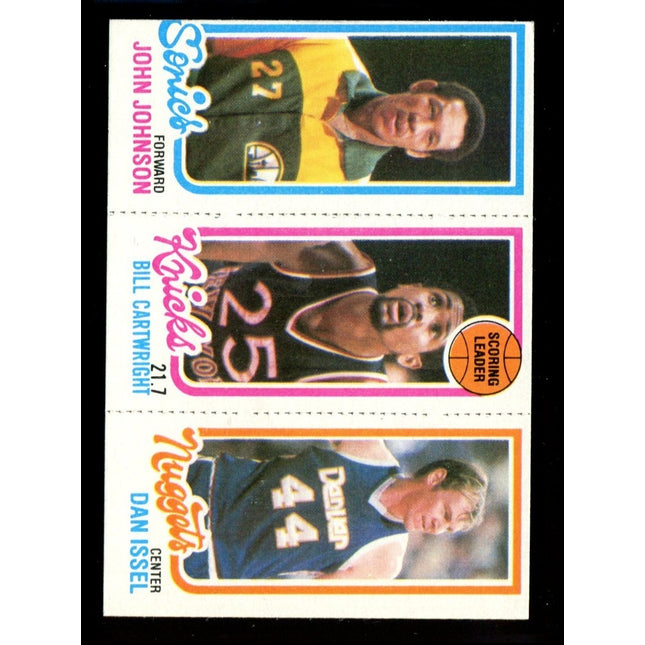 1980/81 Topps Basketball #230/163/76 Bill Cartwright NMMT oc c03150