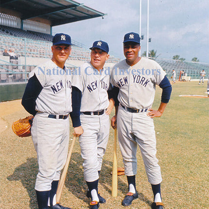 Mantle, Maris, Howard 8x10 Color Photo from original Negative ph002