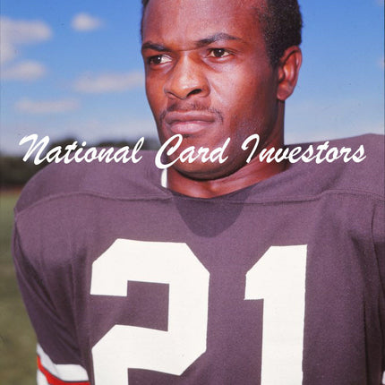 1970 Dean Brown Topps Original Transparencies (4) Browns w/envelope tp00014