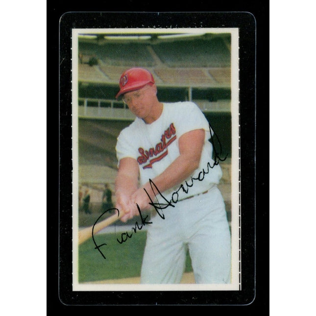 1971 Dell Baseball Stamp Frank Howard MINT Laminated c03233