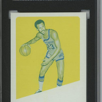 1972 Topps #130 Lou Hudson 9 card progressive proof. 6a