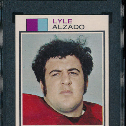 1973 Topps FB 8 Card Progressive Proof #312 Lyle Alzado 73TFB12