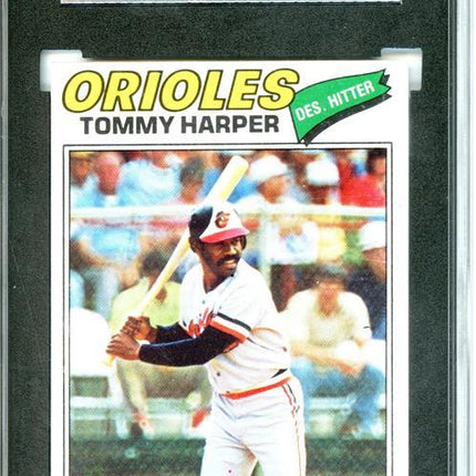 1977 Topps #414 Tommy Harper 9 card progressive proof. 23a