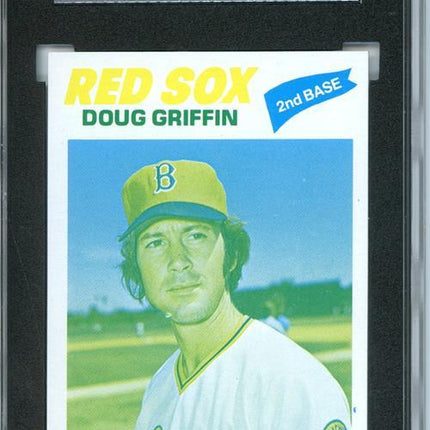 1977 Topps #191 Doug Griffin 9 card progressive proof. 30a