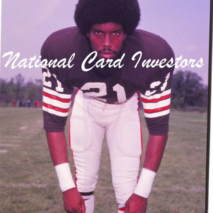 1976 Van Green Topps Final Transparency (1) Browns w/envelope tp00057