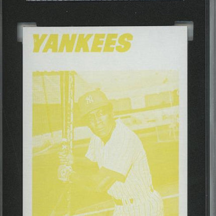 1977 Topps #408 Cesar Tovar 9 card progressive proof. 40a