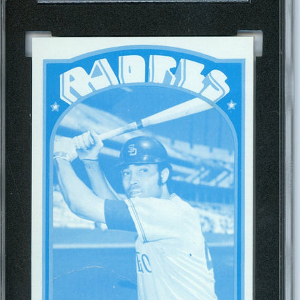 1972 Topps #431 Clarence Gaston 7 card progressive proof. 8a