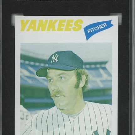 1977 Topps #598 Sparky Lyle 9 card progressive proof. 38a