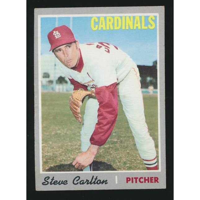 1970 Topps Baseball #220 Steve Carlton (Ex+) c04952