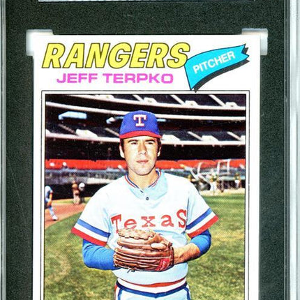 1977 Topps #137 Jeff Terpko 9 card progressive proof. 12a