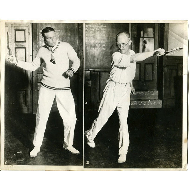 3_12_1928 Herbert L Bowman and F.R. Leighton Type 1 Original Photo a_209