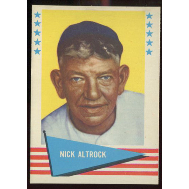 1961 Fleer Baseball #3 Nick Altrock NMMT c00482